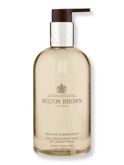 molton brown orange bergamot soap.